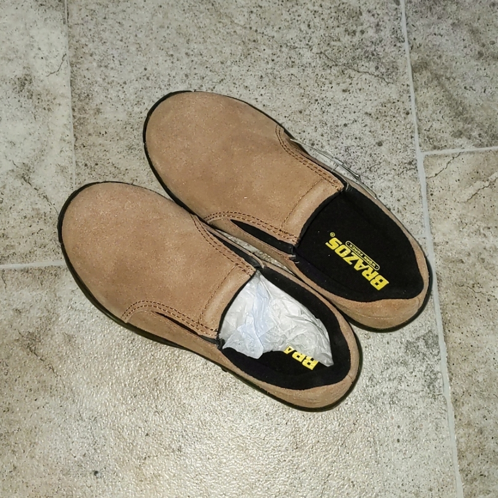 Steel toe shoes